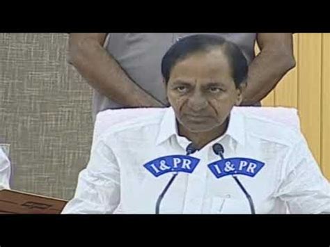 Search Results Web Results CM KCR Press Meet LIVE Telangana Lockdown