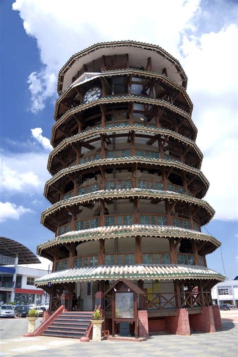 Leaning Tower Of Teluk Intan Stock Photo Image Of Asia Tank 4037232