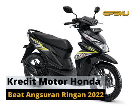 Kredit Motor Honda Beat 2022 Dp Beat Hanya 1jutaan Id