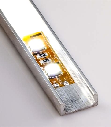 Micro Aluminum Extrusion Low Profile Surface Mount Led Profile Housing