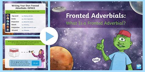 Fronted Adverbials An Explanation For Parents And Carers Twinkl Teaching