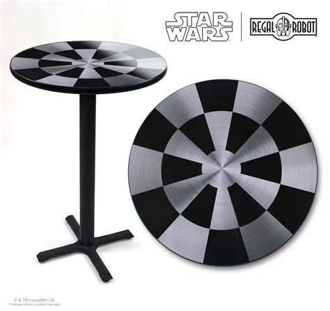 Star Wars Inspired Holochess Cafe Table - Regal Robot