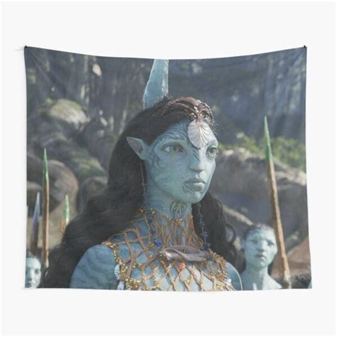 Ronal Navi Metkayina Clan Leader Avatar 2 By Prettybrush Redbubble