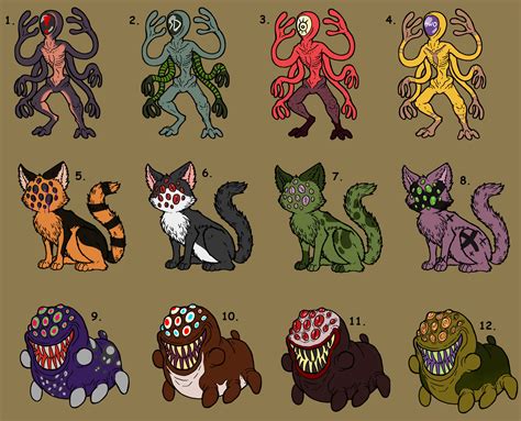 Spooky Adopts Open By Partyfrosting On Deviantart