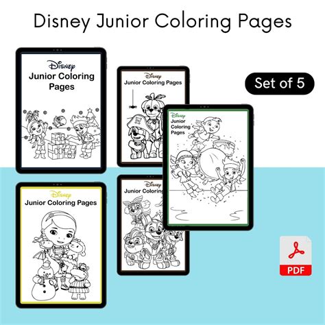 Disney Junior Coloring Pages Archives - Template DIY