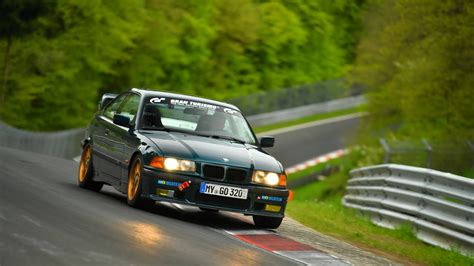 BMW E36 320i Coupe BTG 8 37 Nürburgring Nordschleife DSK Trackday 12 08