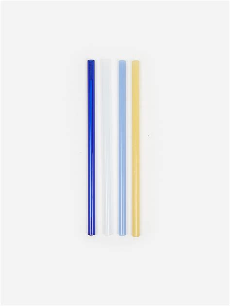 Hay Sip Straight Straw Set Of 4 Multi Goodhood