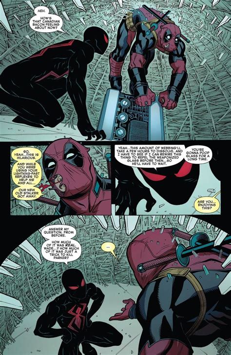 Pin By Jenn ᅌᴗᅌ On Marvel Spiderman Comic Art Deadpool Comic