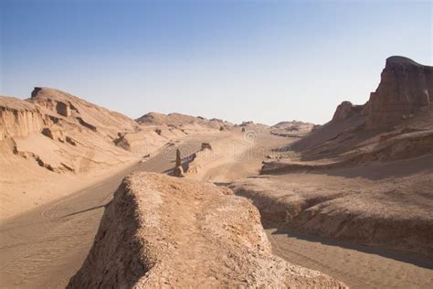 Dasht E Lut Desert Near Kerman Iran Stock Image Image Of Dust Kalut