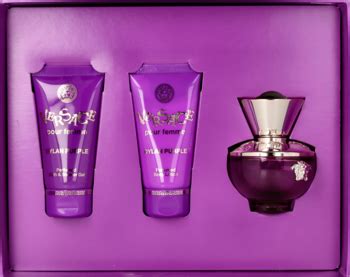 VERSACE Dylan Purple zestaw dla kobiet woda perfumowana 50 ml żel