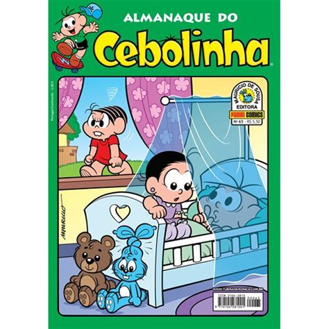 Livro Gibi Almanaque Do Cebolinha Ed 65