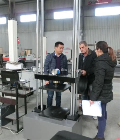 Waw 600d 600kn Computer Control Electro Servo Hydraulic Utm 60ton Universal Testing Machine