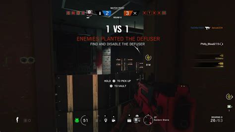 Rainbow Six® Siege 1v5 Insane Clutch Youtube