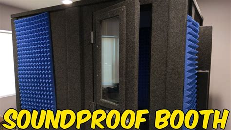 Building The Soundproof Booth Youtube