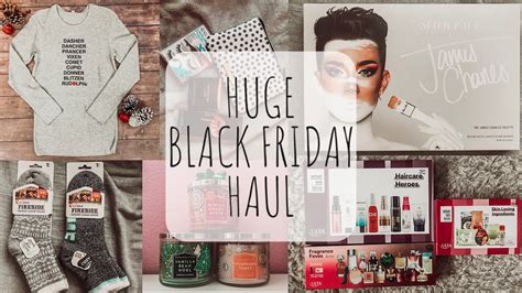 Huge Black Friday And Birthday Haul Ulta Bath And Body Works Morphe More Youtube