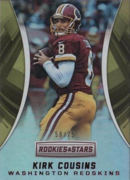 Panini Rookies Stars Longevity Kirk Cousins For Sale