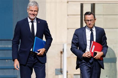 Laurent Wauquiez De Lint Rieur Vers Lext Rieur Du Gouvernement