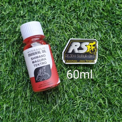 Jual Oli Rem Sepeda Hidrolis Hidrolik Bike Hydraulic Mineral Oil 60ml