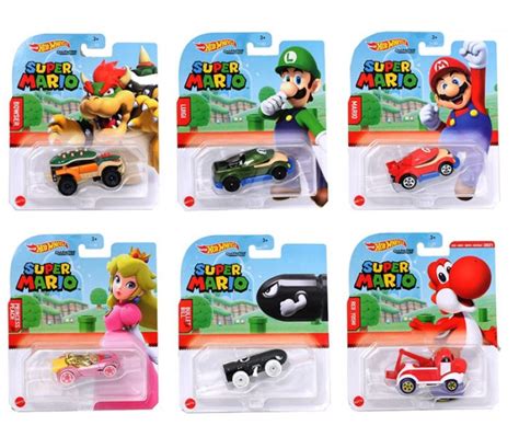 Hot Wheels Assistant Super Mario Asst Camions Armes Et Superh Ros V Hicules Ans