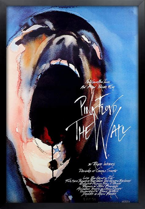 Pink Floyd the Wall Movie Poster Framed and Ready to Hang. - Etsy