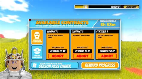 Th Set Of Contracts In Roblox Jailbreak Youtube