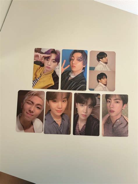 SET BTS Ube Koo Deco Kit Jungkook Photocard Set Hobbies Toys