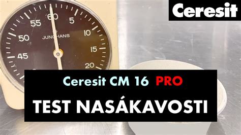 Test Nas Kavosti Ceresit Cm Pro Youtube