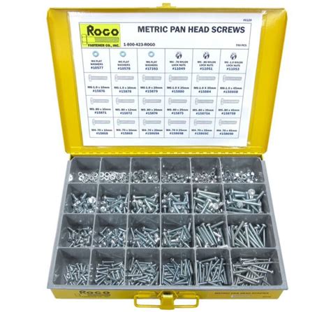 Rogo Fastener Co., Inc. - Metric Pan Head Screws