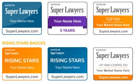 How To Display Your Super Lawyers Award On Your Website