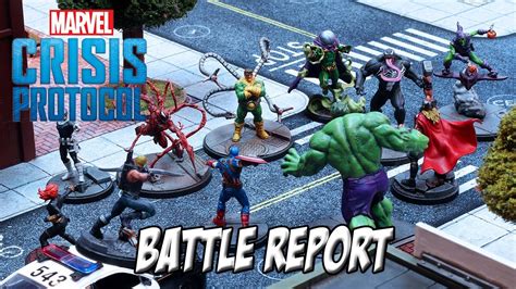 Marvel Crisis Protocol Battle Report World War Marvel Ep Spider