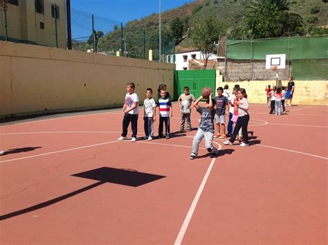 Educaci N F Sica Visita Y Sesiones De Baloncesto A Cargo De