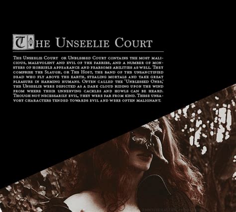 Pie or Strudel? — The Unseelie Court [x] Mythological Creatures ...