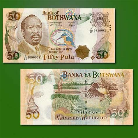 Sir Seretse Khama Day In Botswana Mintage World