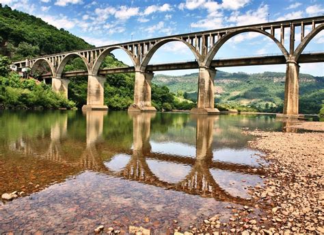 Ponte Rodo Ferrovi Ria Ferrovia Do Trigo Sobre O Rio Taquari Mu Um