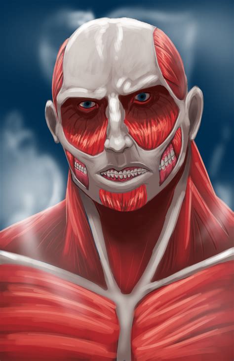 Attack on Titan: Colossal Titan Done in Photoshop by Joshua Otero | Attack on titan, Superhero ...