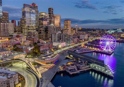 Downtown Seattle Waterfront THE NEW SEATTLE WATERFRONT Park And