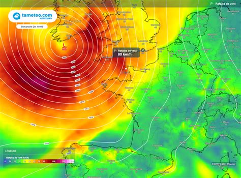 Coup De Vent Attendu Dans Le Nord Ouest De La France Entre Dimanche Et