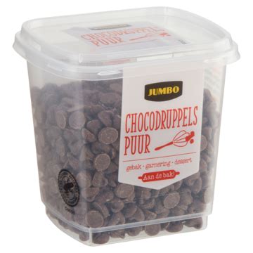 Jumbo Chocodruppels Puur 125g Bestellen Ontbijt Broodbeleg En