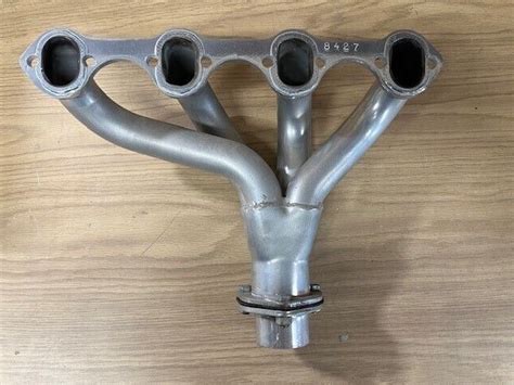 Set Of Ford Shorty Headers Small Block 289 302 351w Ceramic Coated