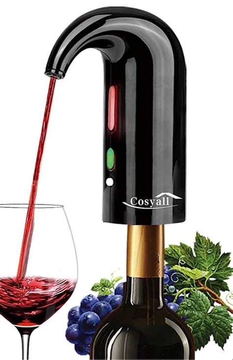 Cosyall Electric Wine Aerator Decanter Smart Automatic Wine Dispenser