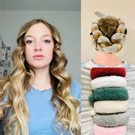 Heatless Curling Ribbon Robe Curl Band Heatless Curler For Etsy