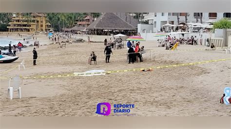 Hombre De A Os Fallece En Incidente En Playa Reporte Diario Vallarta