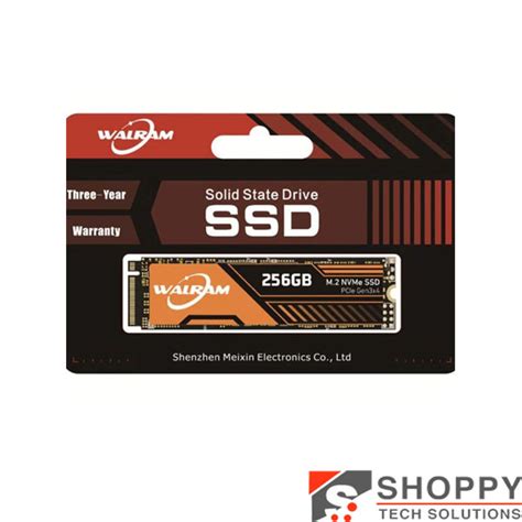 WALRAM NVME SSD Hard 256GB 3Y Shoppy Computers Tech Solutions