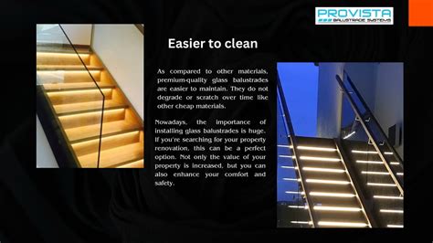 Ppt Top Signs To Beautify The Stairs With Glass Balustrades In New