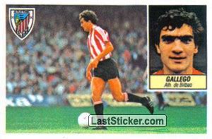 Sticker Gallego Colecciones Este Spanish Liga