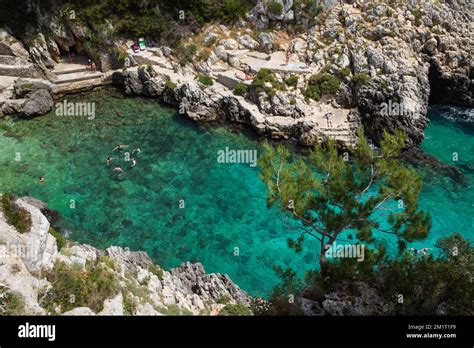 cala dell acquaviva beach  cove castro lecce province puglia