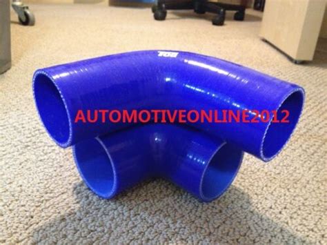 Tog Inch Mm Degree Silicone Hose Reducer Bend Elbow Blue