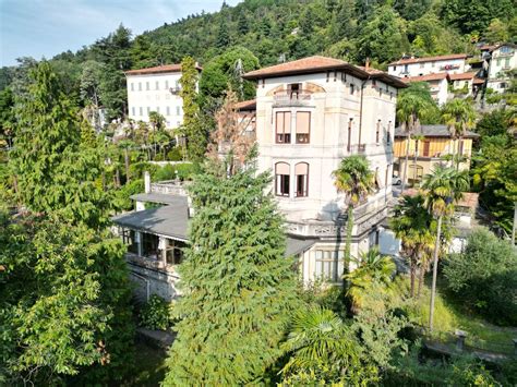 Ghiffa Villa Epoca Vista Lago Mq Con Giardino