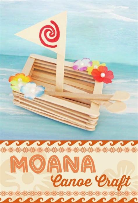 Moana Crafts A Girl And A Glue Gun