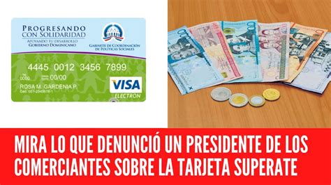 Mira Lo Que Denunci Un Presidente De Los Comerciantes Sobre La Tarjeta